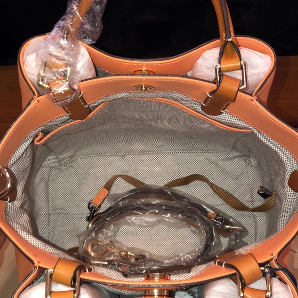 Dooney & Bourke Apricot Barlow - Picture 12 of 16